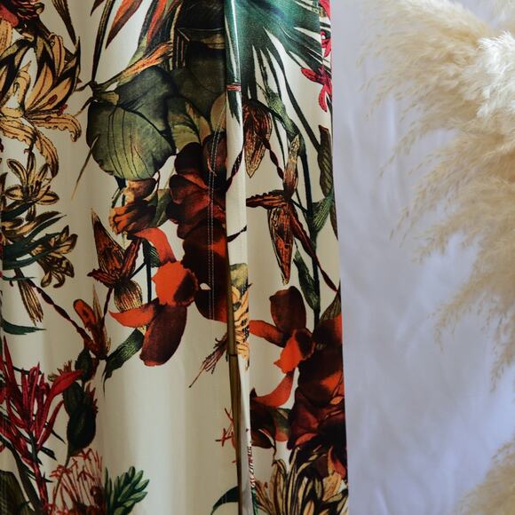 VENUS LASCANA Off-shoulder tropical Maxi dress size XS - Picture 6 of 8